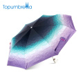 Topumbrella marca 2018 guarda-chuvas Ultra light Gradient impresso